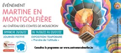 ÉVÉNEMENT - Martine en montgolfière - Journée Festive